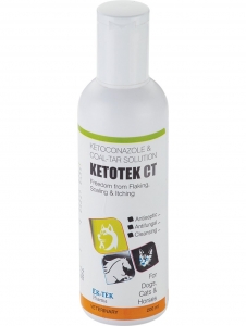 Ketotek CT Antiseptic Anti-Dandruff Cleansing Shampoo 200ml